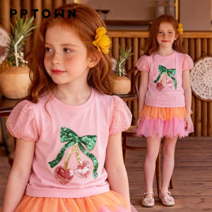 PPTOWN | Girls Short Sleeve T-shirt