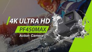 Proof PF450 Max Action Camera กล้องแอคชั่น คมชัดระดับ 4K กันน้ำลึก 10 เมตร หน้าจอสัมผัสขนาด 2 นิ้ว