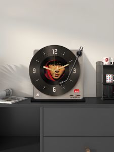 Đồng Hồ Trang Trí Bàn Pha Lê Bằng Gỗ Đài Loan Đồ Trang Trí Phòng Khách Đồ Trang Trí Bàn Đồng Hồ Thời Gian Hiện Đại Tối Giản