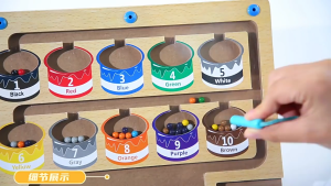 Đồ Chơi Phân Loại Cho Trẻ Em Mê Cung Bảng Phân Loại Màu Bằng Gỗ Đồ Chơi Giáo Dục Đếm