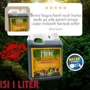 Jual LIBAS 1 LITER - BELI 5 GRATIS 1 Pestisida Insektisida Pembasmi Hama Tanaman Racun Tikus Belalang Ulat Burung Tanaman Sehat Subur
