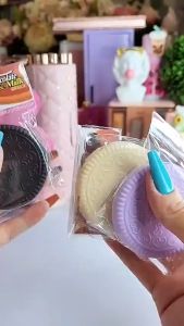 Cermin Kaca Saku Dengan Sisir Bulat Kecil Dandan Rias Murah Make Up Kosmetik / Cermin Kecil Bulat Oreo