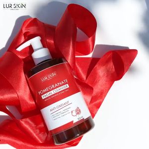LUR SKIN POMEGRANATE FACIAL CLEANSER 300 ml (1 แถม 1) - คลีนเซอร์ทับทิม เจลล้างหน้าทับทิม ฟื้นฟูผิว ลดรอยแดง ผิวสะอาด ไม่แห้งตึง