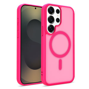 Original Frosted Translucent For Magsafe Case for Samsung S26 S25 S24 FE S23 S22 Ultra Plus A37 A17 A56 A36 A26 A55 A35 Cover