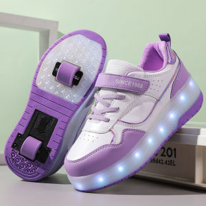 Flashy Roller Skates Childrens Cartoon