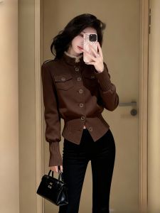 DANTING | Khaki New Popularity Waist-defining Jacket
