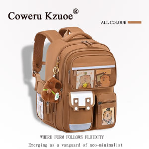 Lightweight Spine-protecting Large-capacity School Backpack