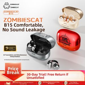ZOMBIES CAT | Sport AI Translation High Sound Quality True Wireless Ear Clips