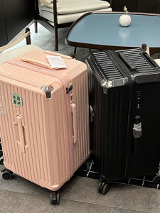 Large 36-Inch Luggage Suitcase Male Female Students Travel Bag High Capacity Explosive Proof Zipper for Studying Abroad