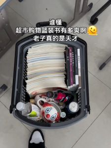 Wheeled Student Book Storage Box Classroom Desk underneath Organizer Modern Artistic Style Plastic Storage Bin No Shelf Included