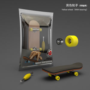 Ván Trượt Ngón Tay Bằng Gỗ Maple Chuyên Nghiệp Thiết Kế Sáng Tạo Quà Tặng Độc Đáo Dành Cho Người Lớn & Trẻ Em Trai Có Vòng Bi.