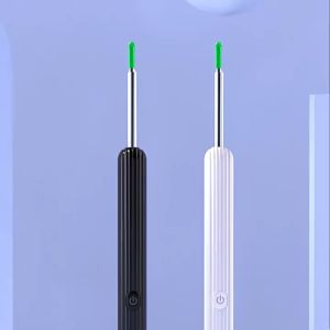 🔥800W Pixels🔥 Ear wax Spoon Cleaner with Light 800W Pixels HD Camera Connect Your Phone Wireless Connect IOS/Android Universal Smart Vision Ear Cleaner Earbud Endoscope Earwax remover Visual Ear Picker
