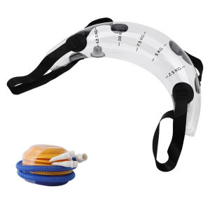 Transparent Aqua Bag WeightsReusable Fillable Water Weights for Home WorkoutAdjustable & Portable Foldable Fitness Equipment