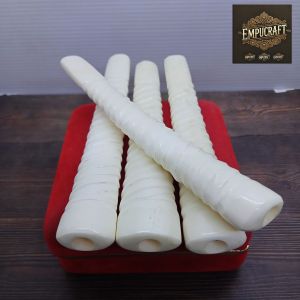 once pipa sedotan tulang sapi model oval ulir A584