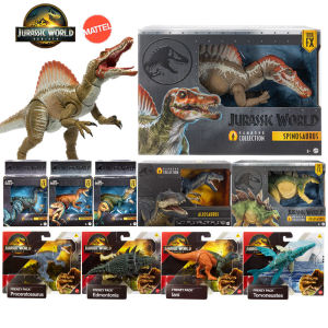 MATTEL | Large Collection T-Rex Raptor Spinosaurus Dinosaur Model Toy