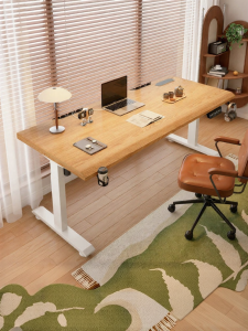 Electric Adjustable Wooden Desk