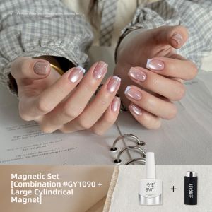 GAOY | Popular Flash Clear Glass Pearl Satin Nail Polish