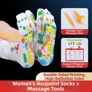 ZHONGLIANG | Foot Health Massage Socks Acupoint Guide