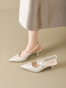 Josiny | French Style Pointed Toe Summer Elegant Sandals