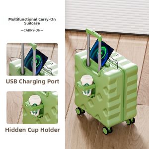 MIMANI | Small 20-Inch Carry-On Luggage with Travel Lock