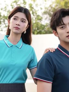 FAYILANG | Custom Logo Print Short Sleeve Ice Silk Polo Shirt