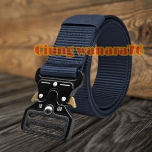 GESPER OUTDOOR IKAT PINGGANG PRIA TACTICAL CANVAS MILITARY GESPER TERBARU