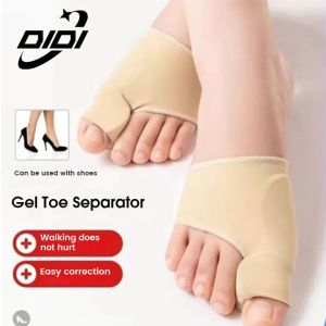 DIDI 1 Pair Toe Separator Bunion Corrector Hallux Valgus Orthotics Feet Foot Care Bone Thumb Adjuster Correction Soft Pedicure Socks