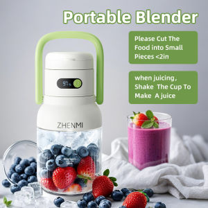 Portable Juicer 33oz. Vessel USB-C Rechargeable Easy To Clean Suitable For Juicing Fruits And Vegetable