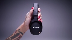 𝗠𝗮𝗿𝘀𝗵𝗮𝗹𝗹 Monitor II ANC - Black | Wireless Bluetooth Headphones | Active Noise Cancelling | Original