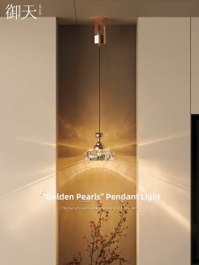 Luxury Italian Style Crystal Pendant Light