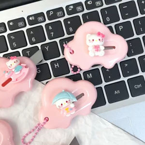 S100 มีดคัตเตอร์ สีชมพูน่ารัก มีดเปิดกล่องพกพา ตัดกระดาษสำนักงาน  สำหรับนักเรียน