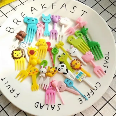 YUYOU | Cute Cartoon Child Safe Fruit Forks