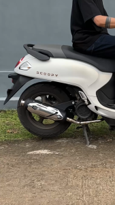 Knalpot R One Racing Muffler V2 STD Full Package untuk Honda Series