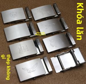 Mặt Nút Thắt Thắt Lưng Bằng Thép Không Gỉ Kiểu Cũ Không Có Răng Không Có Lỗ Nút Thắt Thắt Lưng Nam Kẹp Cài Quần Kinh Doanh