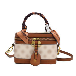 กระเป๋าสตรี2022 ของผู้หญิงพิมพ์ กระเป๋าถือ Syal Sutra รุ่นประสบการณ์ กระเป๋าทรงแมสเซ็นเจอร์สะพายไหล่เดียว กระเป๋าที่มีการตกแต่งแบบพกพาหัวเข็มขัด Tali Bahu ที่ถอดออกได้