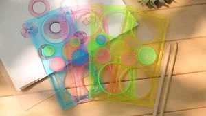 BabyShine Penggaris rotary geometri spirograph/penggaris rotari kembang/ garisan rotary bunga