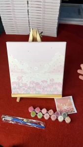 [20x20] Paint By Number Painting By Numbers Kit DIY Digital Lukisan Canvas Seri People Girl Couple