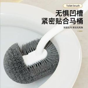 Bàn Chải Vệ Sinh Nhà Tắm Kiểu Nhật Mềm Dài Tay Cầm Đế Không Góc Chết Dùng Trong Gia Đình Để Vệ Sinh Nhà Tắm