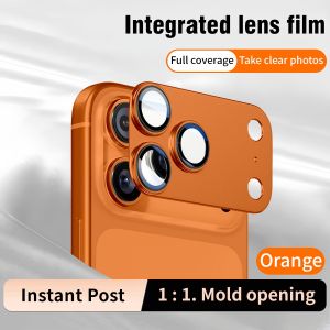 Full Cover Bảo Vệ Ống Kính Máy Ảnh HD Bảo Vệ Ống Kính Máy Ảnh Tương Thích Cho iPhone17 Pro Max 17 Air Vòng Kim Loại Ống Kính Bảo Vệ Camera Kính Cường Lực Phim