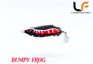 LURESFACTORY - MF BUMPY FROG WALK JUNIOR 4.8cm 6.8g SOFT FROG TOPWATER