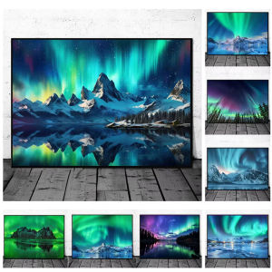 Iceland Northern Lights Jigsaw Puzzle 1000Pieces Paper Puzzle Aurora Polar Sky Relaxing Game Home Decor Gift