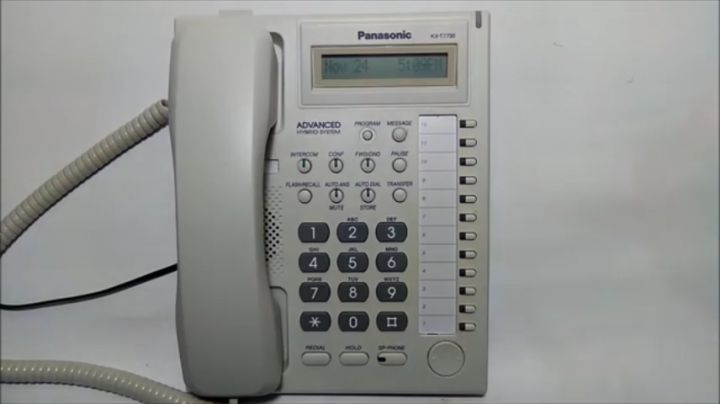 Keyphone System ️Original Panasonic KX-AT7730 KEYPHONE KXT7730 Keyphone For KX-TES824 ...