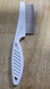 Pet Flea Comb Sikat Kutu Cat Lice Comb Dog Tick Remover Sisir Kucing Murah Grooming Tools 跳蚤梳