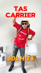 Tas Ransel Backpack Punggung Hiking Gunung Carrier Besar Kapasitas 60 Liter Cordura Kuat TL 832