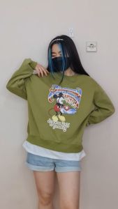 4784 Mcky Sweater Wanita Oversize