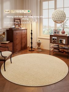 Thảm Sisal Hình Tròn Hiện Đại