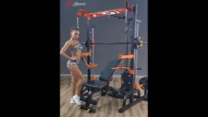 ADSports Z6 Commercial Multifunctional Fitness Equipment Smith Machine Home Gym Chest Leg Arm Squat Lifting Exercise