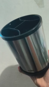 MASFLEX STAINLESS STEEL ROTATABLE UTENSIL HOLDER