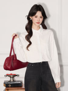 STARMAGNOLIA | Elegant Womens Shirt Loose Fitting for Versatile Wear Slimming