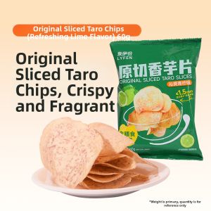 LAIYIFEN | Original Cut Taro Chips Sea Salt & Lime Flavor 60g